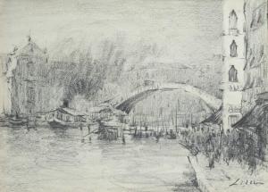 LISA Mario 1908-1992,Ponte sul canale,Sant'Agostino IT 2023-07-06