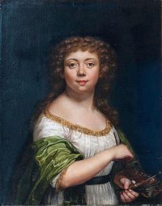 LISIEWSKA Friederike Julie 1772-1856,Self Portrait,Stahl DE 2016-04-23