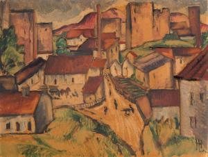 LISMANN Hermann 1878-1943,Stadt,Bonhams GB 2023-10-19