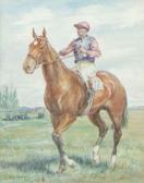 LISMORE G,Happy Knight with T Weston Up -Winner of 1946 2000 Guineas,1946,Keys GB 2010-08-06