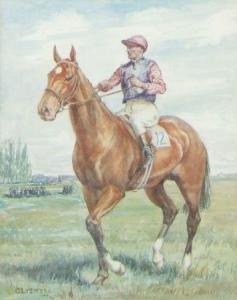 LISMORE G,Happy Knight with T Weston Up -Winner of 1946 2000 Guineas,1946,Keys GB 2010-08-06