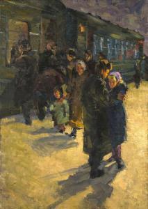 LISSENKOV Valentin 1935,Parting,1950,Sovcom RU 2017-03-30