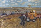 LISSENKOV Valentin 1935,Ploughing the fields,1961,Bonhams GB 2011-11-15