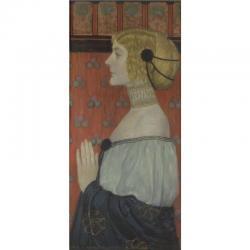 LIST Wilhelm 1864-1918,A WOMAN IN PROFILE,Sotheby's GB 2008-11-12