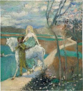 LIST Wilhelm 1864-1918,A Young Equestrian on a White Horse,Palais Dorotheum AT 2024-09-18