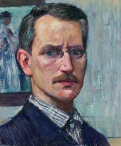 LIST Wilhelm 1864-1918,Self-portrait,Palais Dorotheum AT 2024-09-18