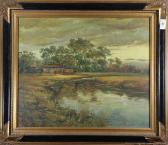 Liston J,House by a Creek,20th century,Clars Auction Gallery US 2017-09-16