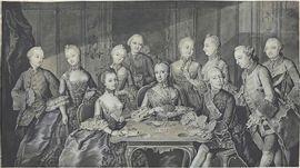 LISZEWSKA Barbara Rosina 1713-1783,La future impératrice Catherine II de Russie en ,1757,De Maigret 2021-12-03
