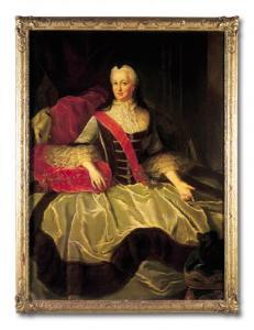 LISZEWSKA Barbara Rosina,Portret Joanny Elżbiety z domu księżniczki Holstei,1764,Altius 2002-04-27