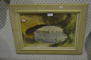 LITCHFIELD Lin,a harbour scene,Vickers & Hoad GB 2017-05-18