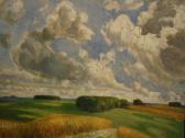 LITHBY E.B,The Downs in August near Wantage,1964,Andrew Smith and Son GB 2010-09-14