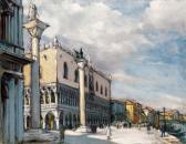 LITTECKY Endre 1880-1953,Venice,Kieselbach HU 2004-04-28