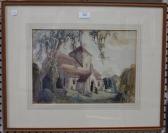 LITTLEJOHNS John 1874-1955,North Lancing Church,Tooveys Auction GB 2016-05-18