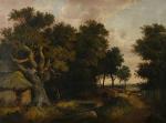 LITTLEWOOD Edward 1863-1896,A wooded landscape with a figure by a bridge,Bonhams GB 2005-11-22