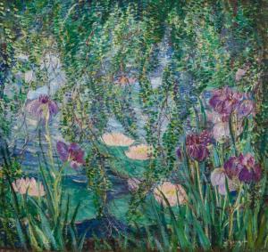 LITZINGER Dorothea 1889-1925,Water Lilies,Shannon's US 2023-06-22