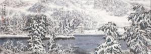 LIU, LI GUO 1956,Snow - The Silver Frost over the Songhua River,2012,33auction SG 2013-05-05