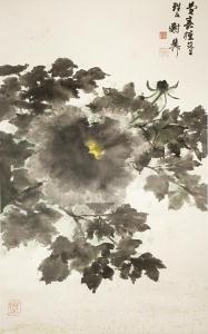 LIU XIE ZHI 1901-1997,chrysanthemum,Woolley & Wallis GB 2017-11-14