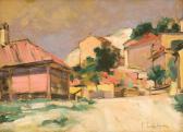 LIUBA Corneliu 1880-1953,Houses in Balcic,Artmark RO 2009-12-10