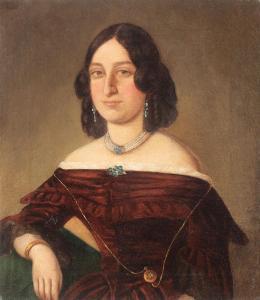 LIVADITTI Nicolo,Portretul Smarandei Vogoride, a doua soție a domni,1832,Artmark 2013-05-15