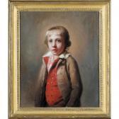LIVESAY Richard 1750-1823,portrait of a boy, half length, wearing a brown co,Sotheby's GB 2003-09-30