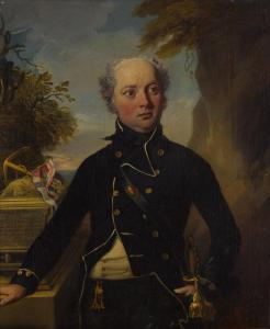 LIVESAY Richard 1750-1823,Portrait of Captain John Harvey (1740-1794), half-,Sotheby's GB 2021-10-22