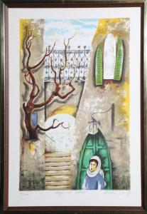 LIVNI Zvi 1927,Magic of Safad,1970,Ro Gallery US 2023-12-14