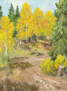 LIZER Harlan 1911-2003,Fall Landscape,Altermann Gallery US 2016-12-02