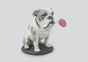 LLADRO 1953,Bulldog with Lollipop (DOG & CANDY),Mainichi Auction JP 2024-04-05