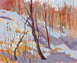 LLOY ARTHUR GEORGE 1929-1986,Melting Snow,Walker's CA 2015-12-03