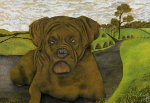 LLOYD James 1905-1974,The Dog in the Park,1965,Bonhams GB 2024-03-27