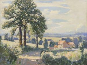 LLOYD Norman 1897-1985,A summer landscape,Sworders GB 2023-08-13