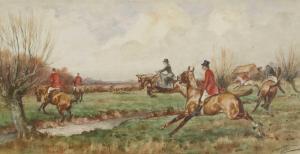 LLOYD Thomas Ivester 1873-1942,Hunting scenes three,Sworders GB 2022-09-27