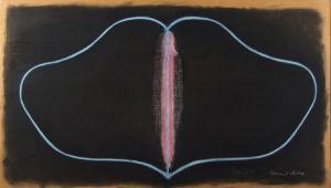 LOBE Robert 1945,Abstracted butterfly,1967,Dargate Auction Gallery US 2007-07-20