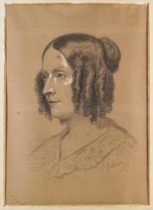 LOBIN Lucien Léopold 1837-1892,Portrait de femme,Ruellan FR 2021-03-20
