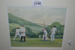 Lobley Robert John,a game of cricket,1989,Lawrences of Bletchingley GB 2017-10-17