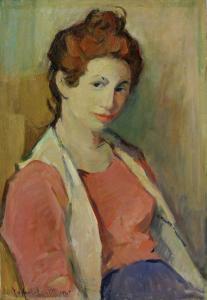 LOCATELLI Raffaello 1895-1936,RITRATTO FEMMINILE,Poggio Bracciolini IT 2019-07-03