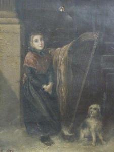 LOCH 1800-1800,Harpiste au chien,1886,Giafferi FR 2012-03-19