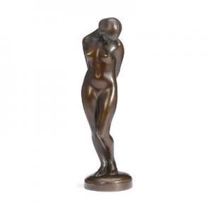 LOCHER Axel 1879-1941,Standing woman,Bruun Rasmussen DK 2022-02-22