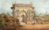 LOCKER Edward Hawker 1777-1848,Views of Ghazipur and Lucknow,Christie's GB 2000-09-21
