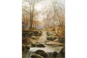 LOCKLEY H.J 1887-1920,A woodland stream,Fieldings Auctioneers Limited GB 2015-09-05