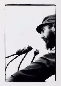 LOCKWOOD LEE,Portrait de Fidel Castro pendant un discour,1965,Cornette de Saint Cyr 2017-05-09