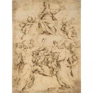 LODI Ermenegildo 1580-1620,the assumption of the virgin,Sotheby's GB 2003-07-09