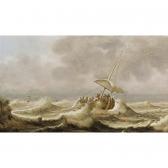 LOEFF Jacob Gerritsz 1607-1670,christ on the sea of galilee,Sotheby's GB 2002-11-05