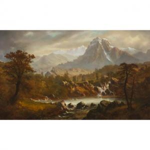 LOEMANS Alexander François 1816-1898,MAJESTIC MOUNTAIN VIEW OF CHIMBORAZO, QUEEN OF TH,Waddington's 2022-06-16