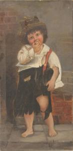 LOGAN Maurice 1886-1977,Portrait of Child,Slawinski US 2016-02-15