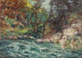 LOGHI Kimon 1873-1952,Pe malul râului,Artmark RO 2015-02-24