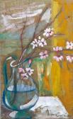 LOGINOFF Tatiana 1904-1982,Branche de pommier fleuri dans un vase,Boisgirard & Associés 2010-04-01