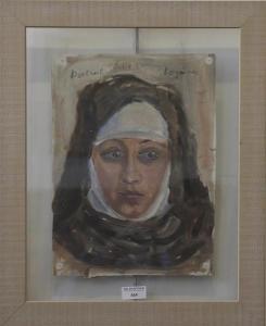 LOGINOFF Tatiana 1904-1982,Portrait d'une religieuse,Etienne de Baecque FR 2018-12-07