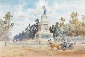 LOHR August 1843-1919,Statue of Cuitlahuac, Avenida Reforma, Mexico City,1898,Bonhams GB 2008-12-17
