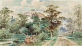 LOHR August 1843-1919,The Palace of Chapultepec, Mexico City,1896,Christie's GB 2001-09-26